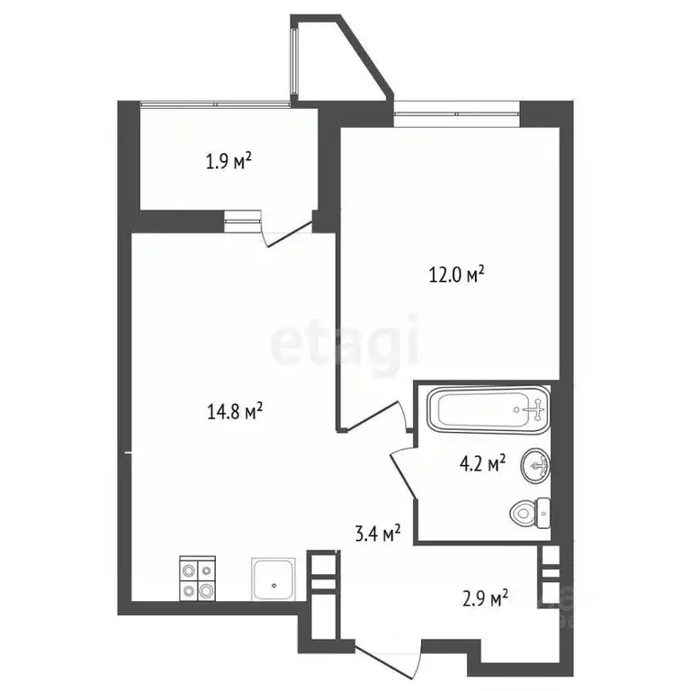 Гараж в Москва Прокшино жилой комплекс, 7.1.3 (5 м) - Фото 2