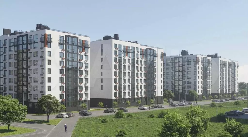 1-к. квартира, 31 м, 5/9 эт. - Фото 0