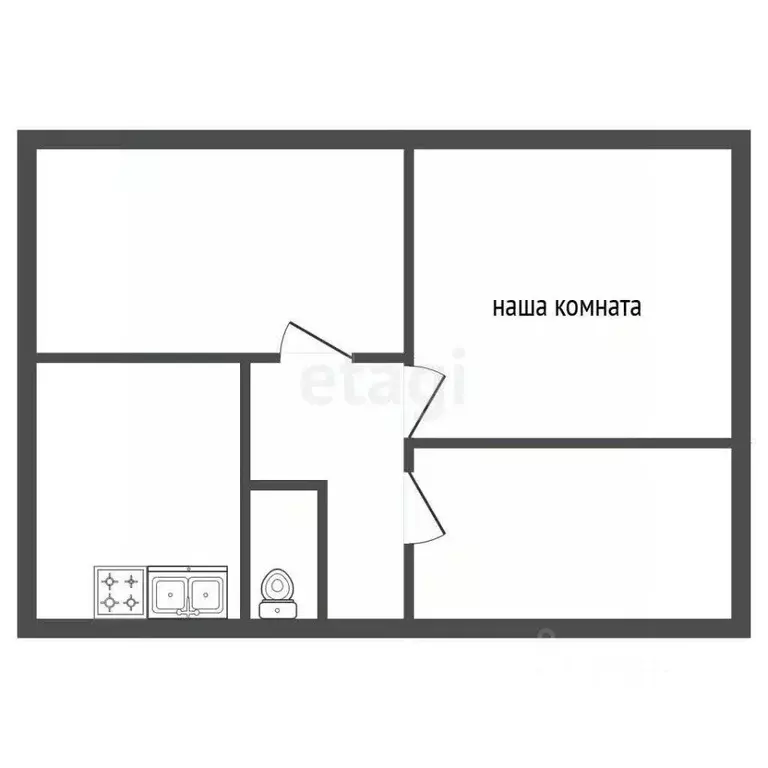 Комната Санкт-Петербург просп. Обуховской обороны, 95К1 (21.9 м) - Фото 2