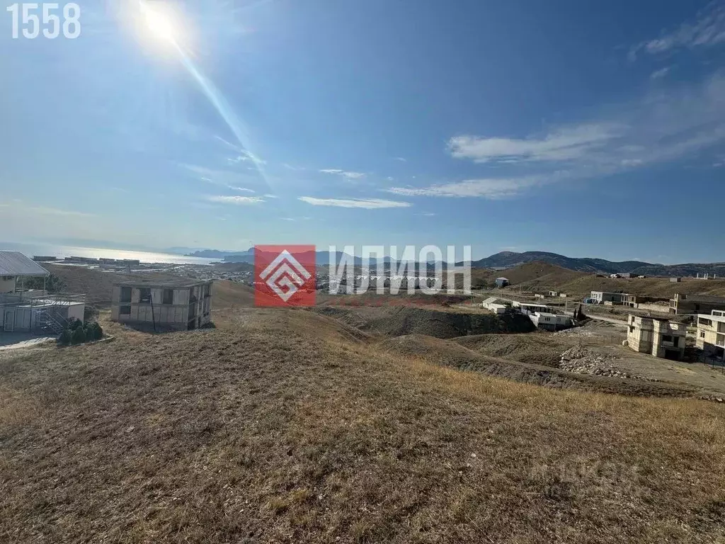 Участок в Крым, Судак муниципальный округ, с. Миндальное, Солнечная ... - Фото 2