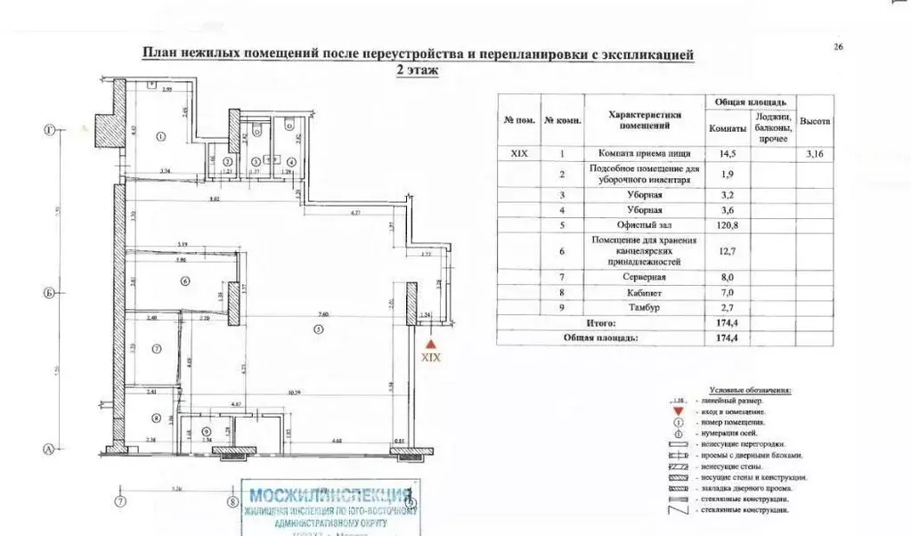 Офис в Москва ул. 1-я Машиностроения, 10 (174 м) - Фото 2