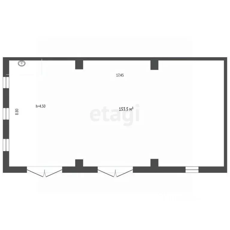 Склад в Омская область, Омск просп. Мира, 185/3 (154 м) - Фото 2
