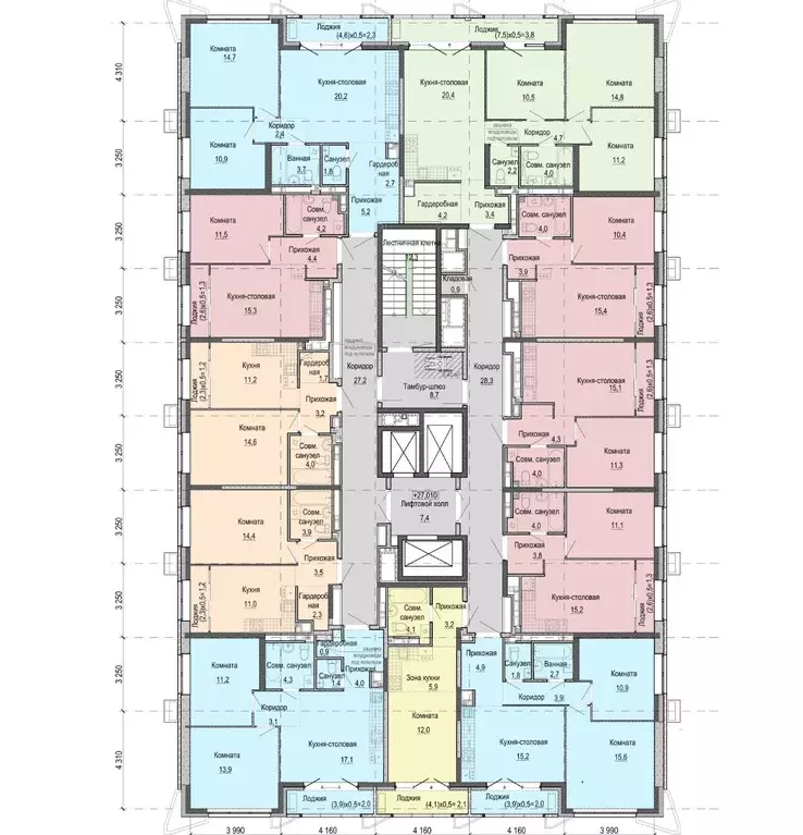 2-к кв. Удмуртия, Ижевск Ракетный жилрайон, 3-й мкр, Умные Кварталы ... - Фото 2
