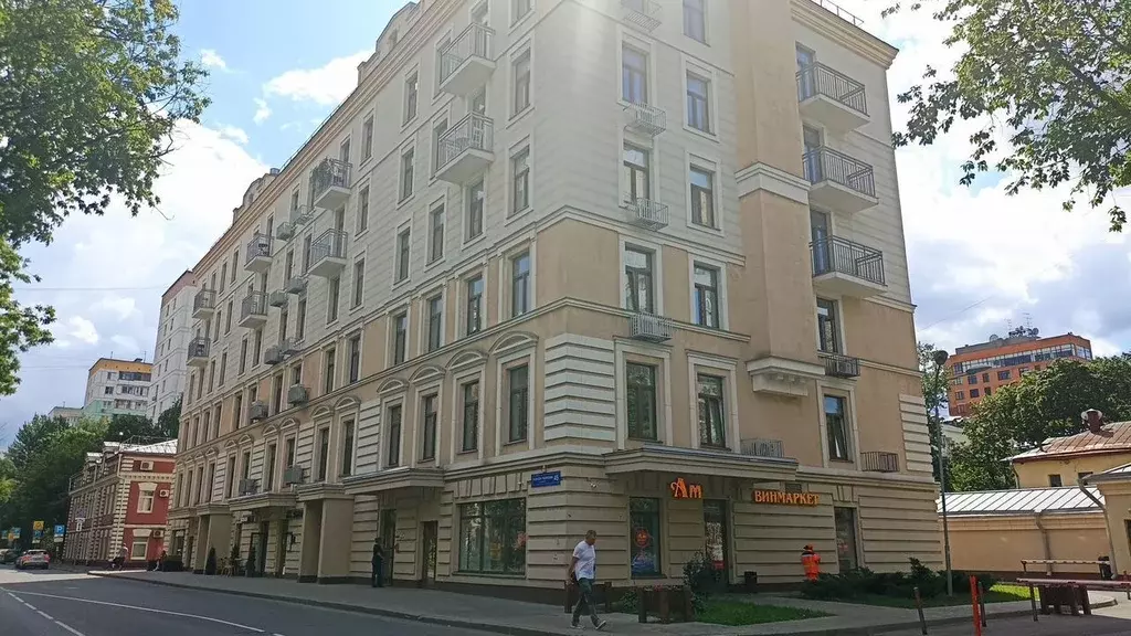 Помещение свободного назначения в Москва Большой Тишинский пер., 45 ... - Фото 1