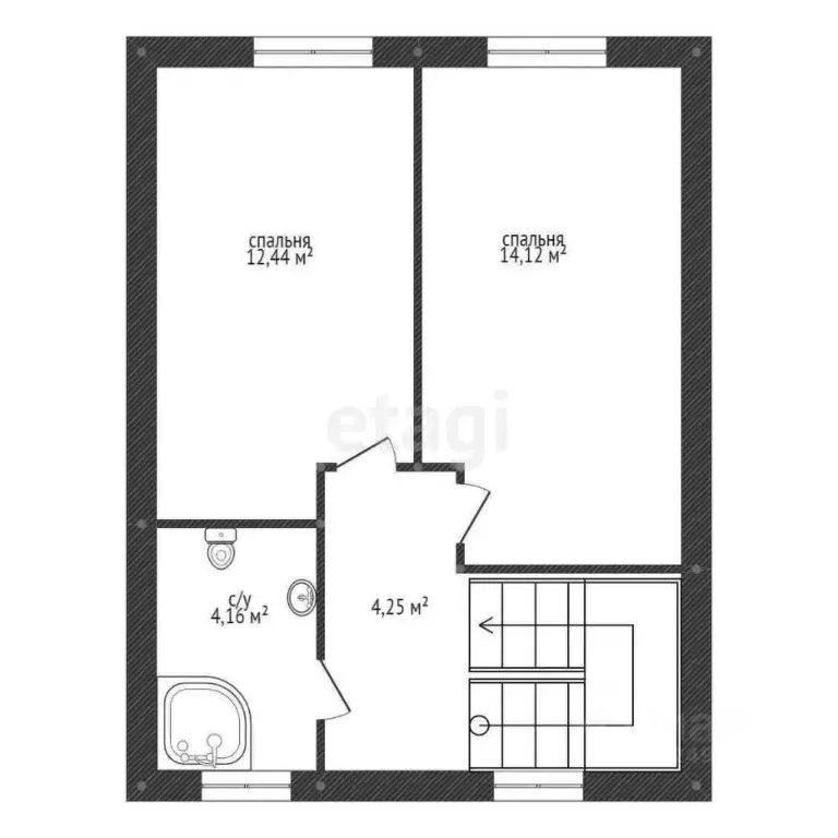 Таунхаус в Башкортостан, Уфимский район, Зубовский сельсовет, с. ... - Фото 2