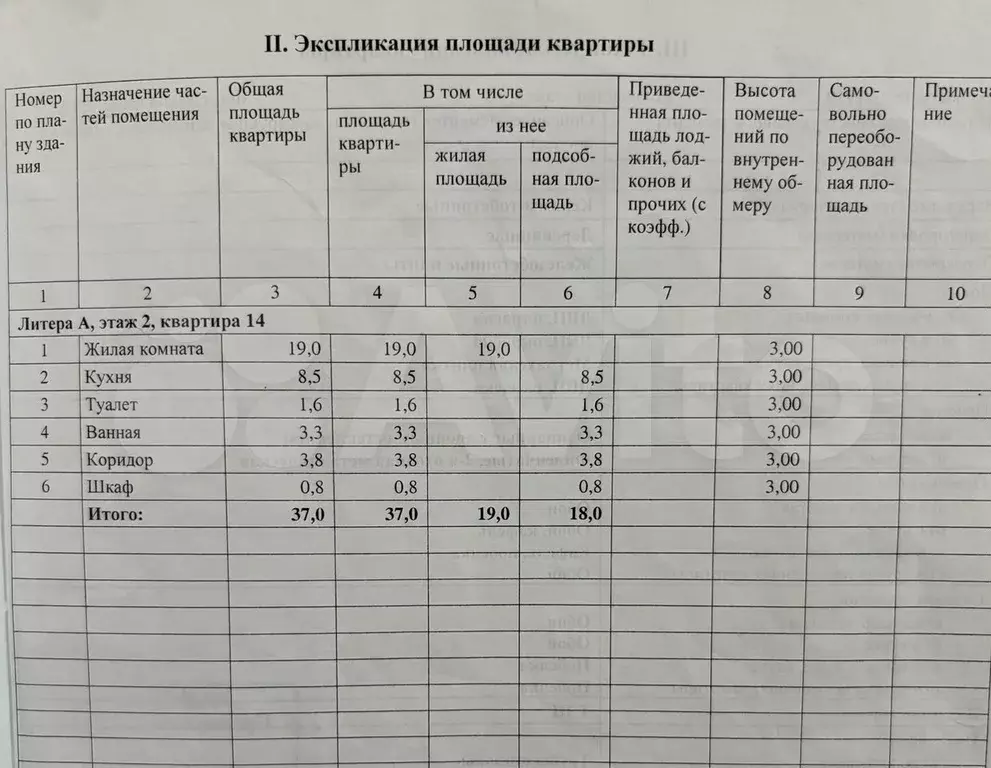 1-к. квартира, 37 м, 2/3 эт. - Фото 1
