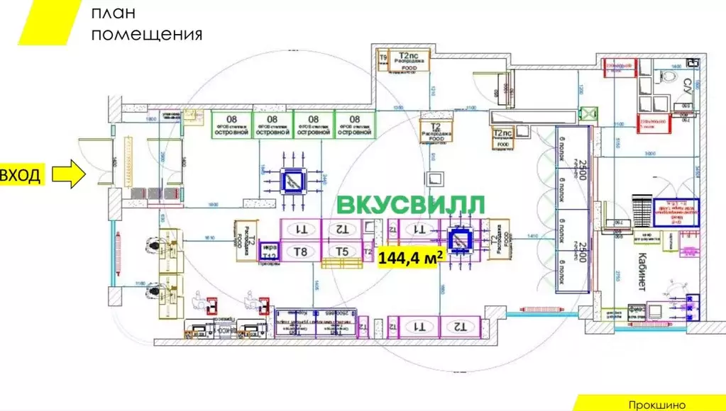 Помещение свободного назначения в Москва Прокшино жилой комплекс, ... - Фото 0