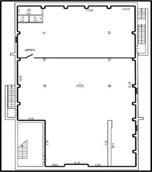 Торговая площадь в Калужская область, Людиново ул. Фридриха Энгельса, ... - Фото 2