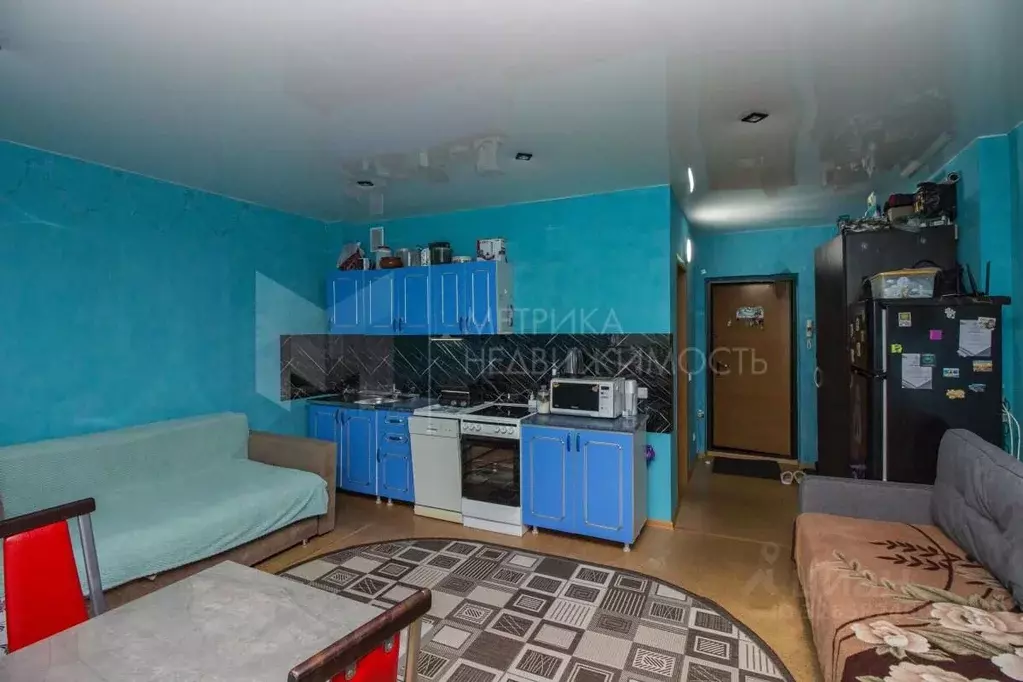 Студия Тюменская область, Тюмень Кремлевская ул., 112к1 (28.5 м) - Фото 1