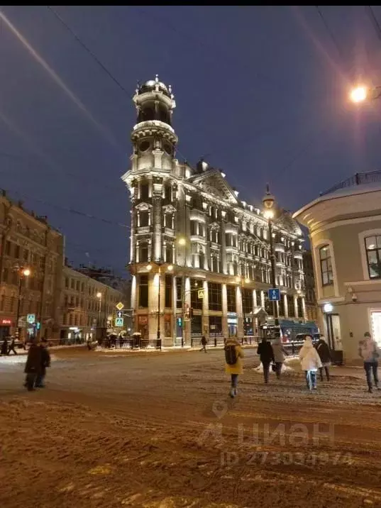 Комната Санкт-Петербург ул. Рубинштейна, 40/11 - Фото 0