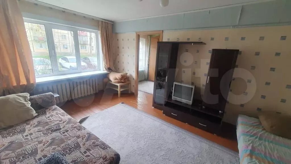 2-к. квартира, 45 м, 1/5 эт. - Фото 1