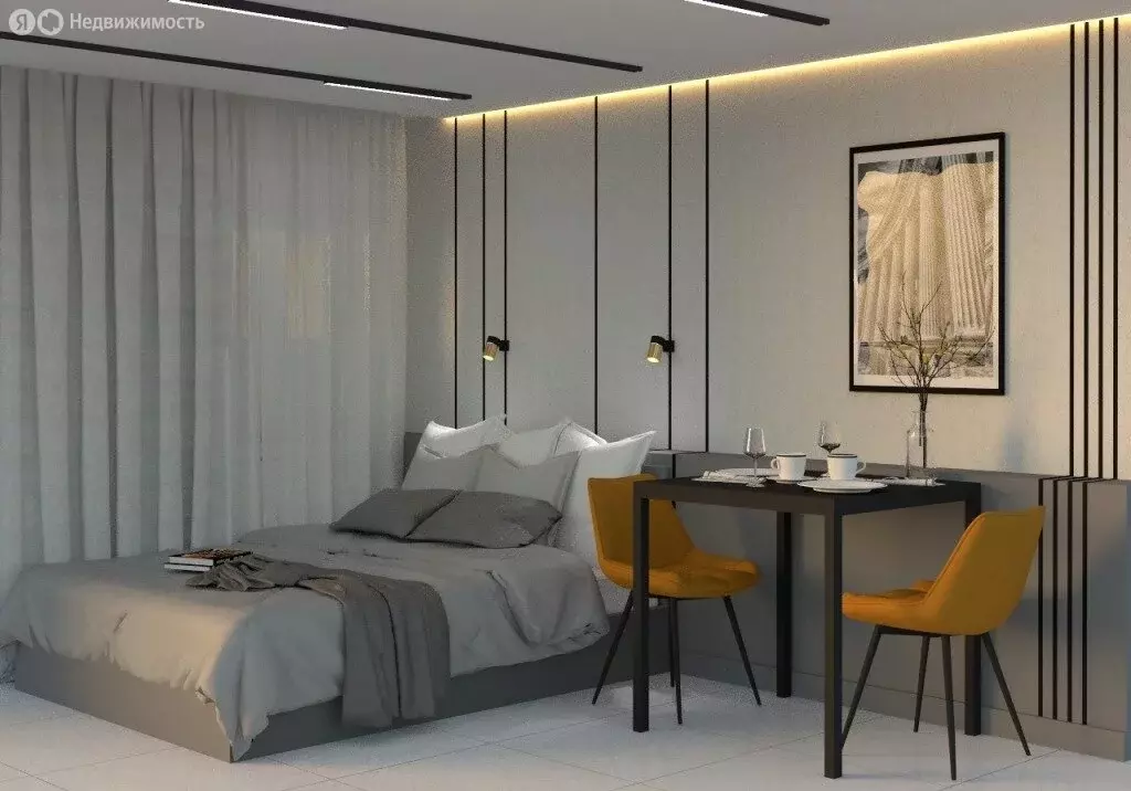 Квартира-студия: Санкт-Петербург, Малый проспект Васильевского ... - Фото 1