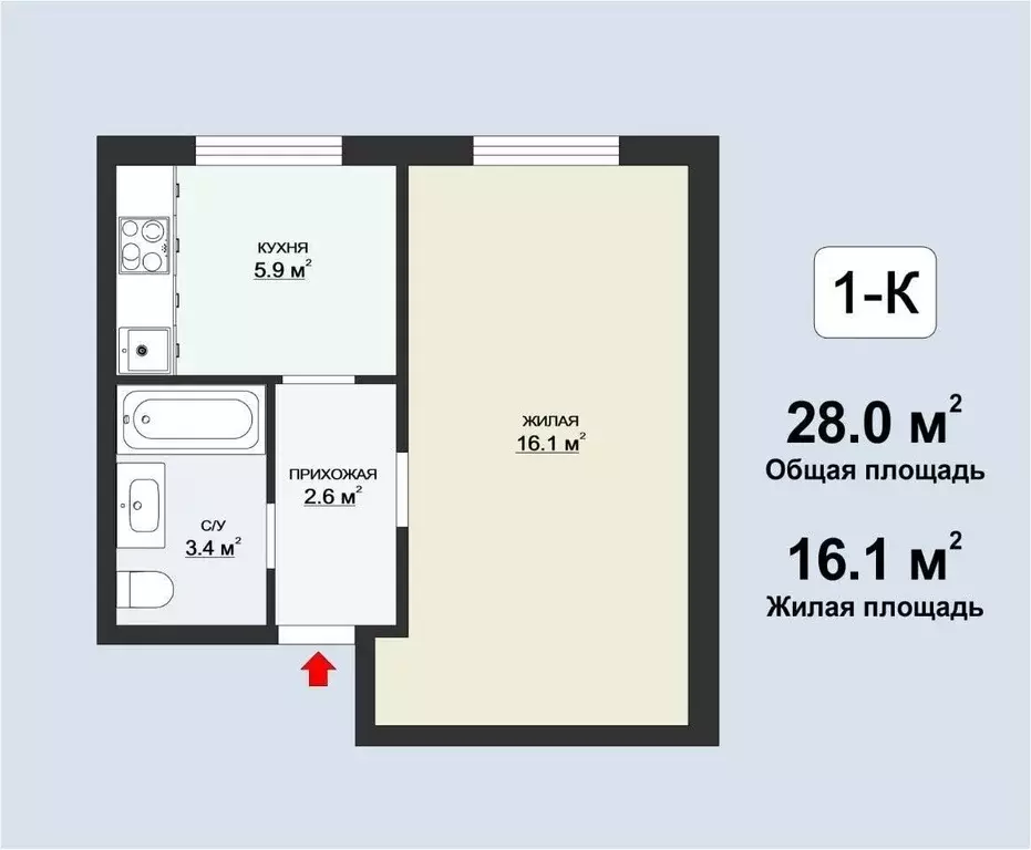 1-к кв. Ленинградская область, Ломоносовский район, Ропшинское с/пос, ... - Фото 2