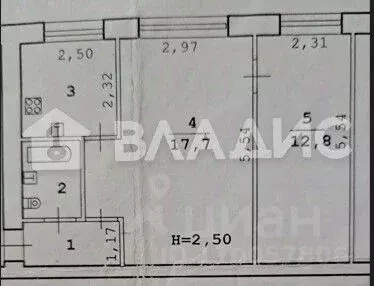 2-к кв. Волгоградская область, Волгоград Поселок Аэропорт тер., 16 ... - Фото 2