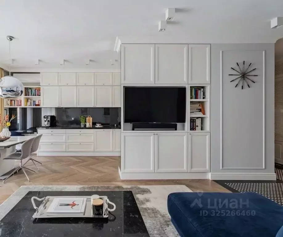 3-к кв. Москва Мытная ул., 7с1 (107.0 м) - Фото 1