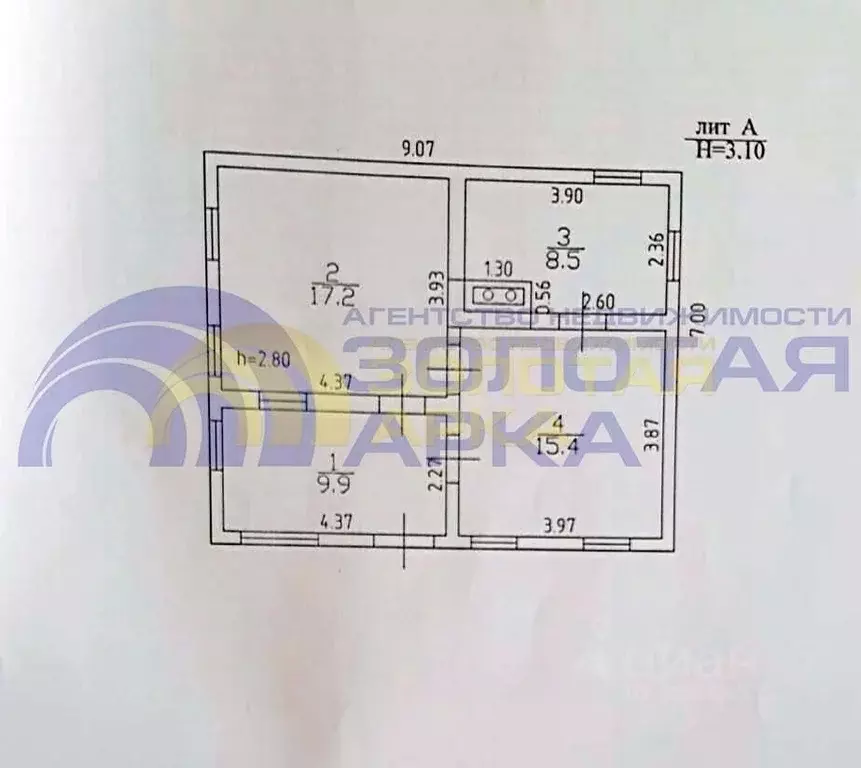 Дом в Краснодарский край, Абинский район, Мингрельское с/пос, ... - Фото 2