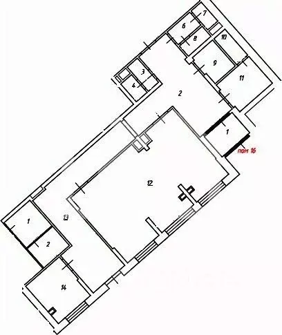 Торговая площадь в Москва Старокрымская ул., 15к1 (166 м) - Фото 2