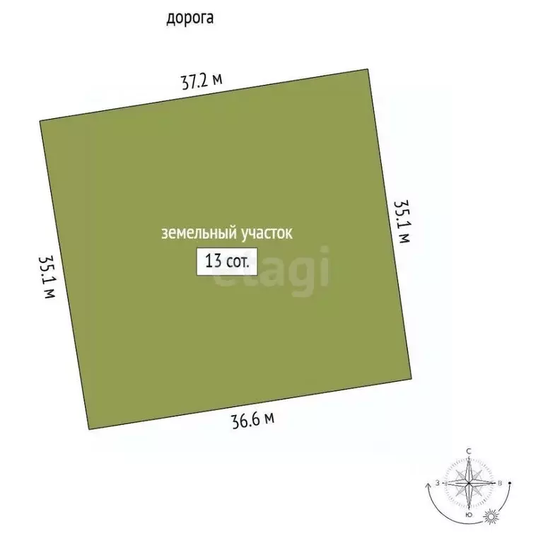 Участок в Архангельская область, Приморский муниципальный округ, д. ... - Фото 1