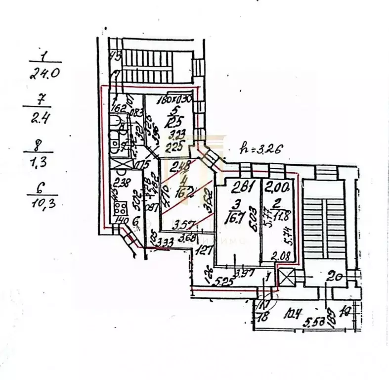 Комната Санкт-Петербург Большая Монетная ул., 18 (16.5 м) - Фото 2