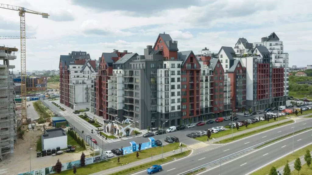 1-к. квартира, 61,5 м, 6/10 эт. - Фото 1