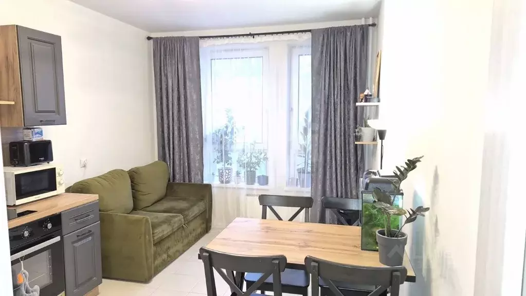 1-к кв. Тюменская область, Тюмень Полевая ул., 117к1 (39.0 м) - Фото 1