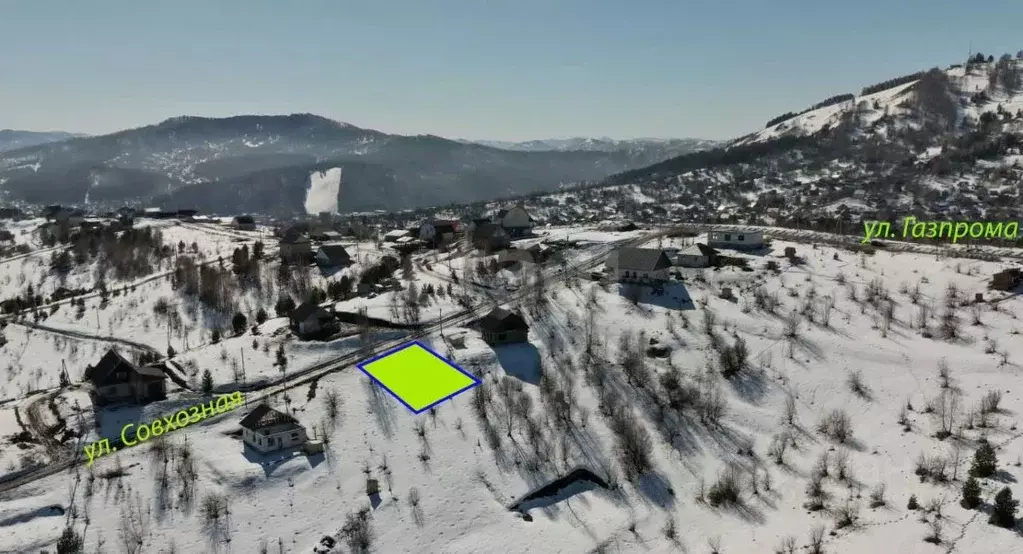 Участок в Алтай, Горно-Алтайск Совхозная ул. (8.25 сот.) - Фото 1