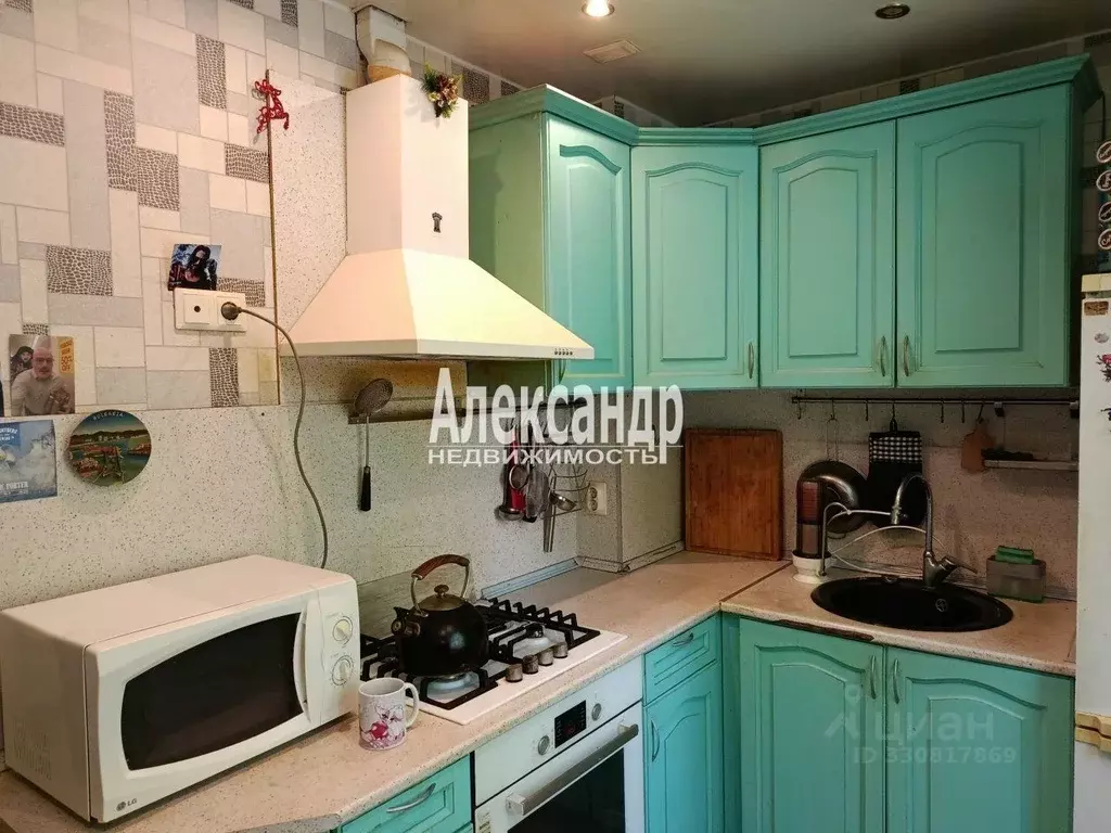 2-к кв. Санкт-Петербург просп. Славы, 40К3 (45.0 м) - Фото 1