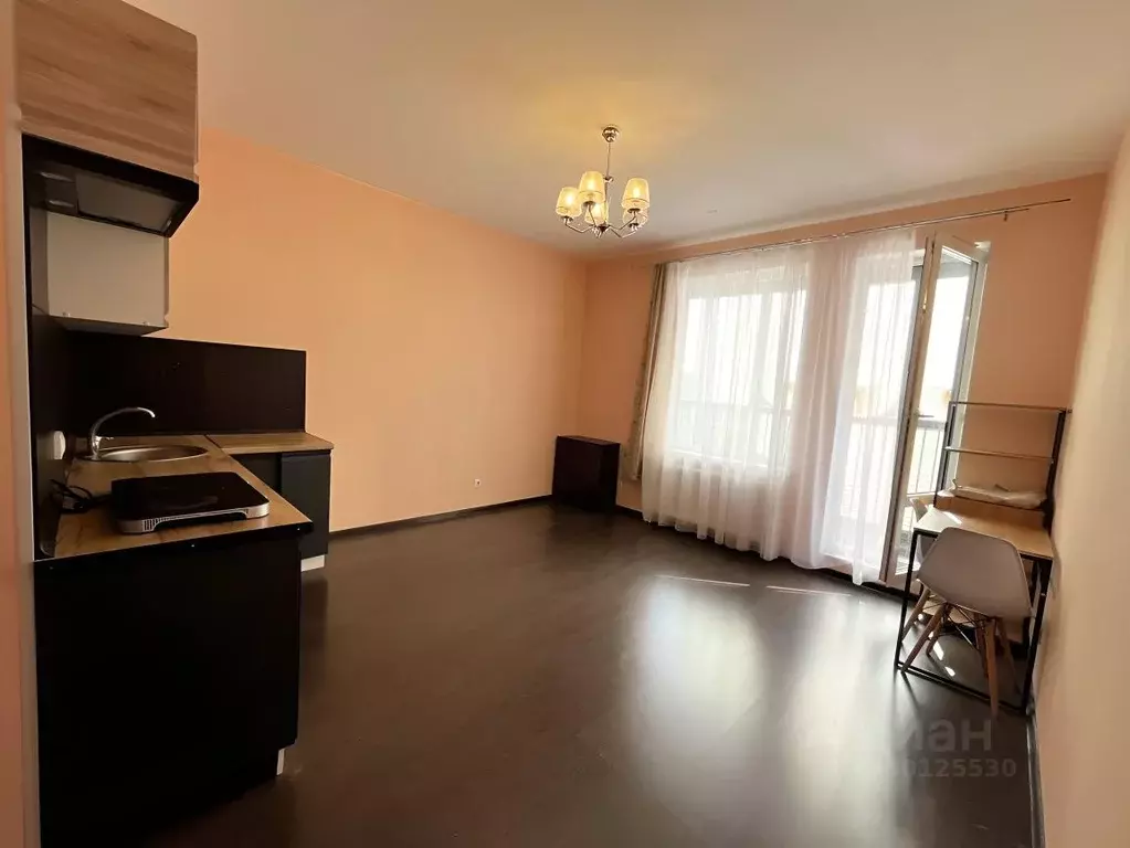 Студия Санкт-Петербург ул. Верхне-Каменская, 9к1 (24.5 м) - Фото 2