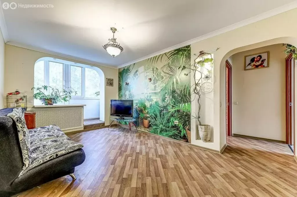 3-комнатная квартира: Санкт-Петербург, проспект Солидарности, 3к1 ... - Фото 0