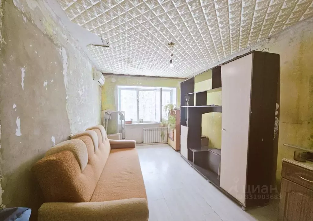 Комната Тамбовская область, Тамбов ул. Рылеева, 45 (18.0 м) - Фото 1