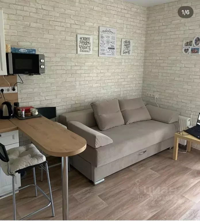 Студия Новосибирская область, Новосибирск ул. Гоголя, 205 (21.1 м) - Фото 1