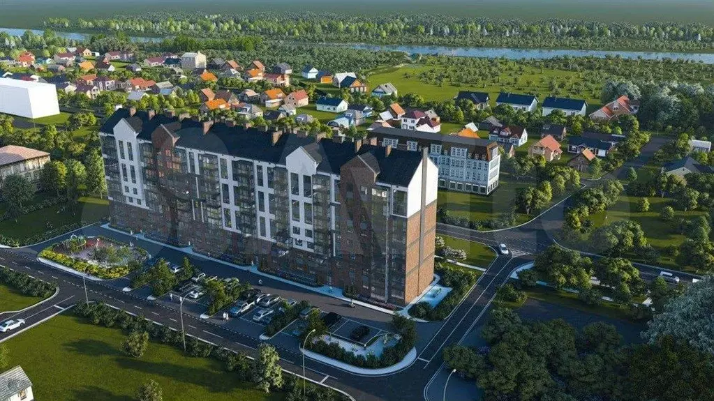 1-к. квартира, 36,7 м, 5/8 эт. - Фото 0