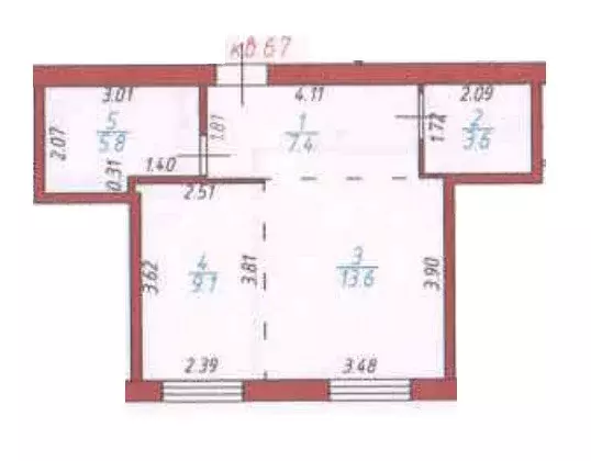 Продаётся квартира-студия, 39.5 м - Фото 0