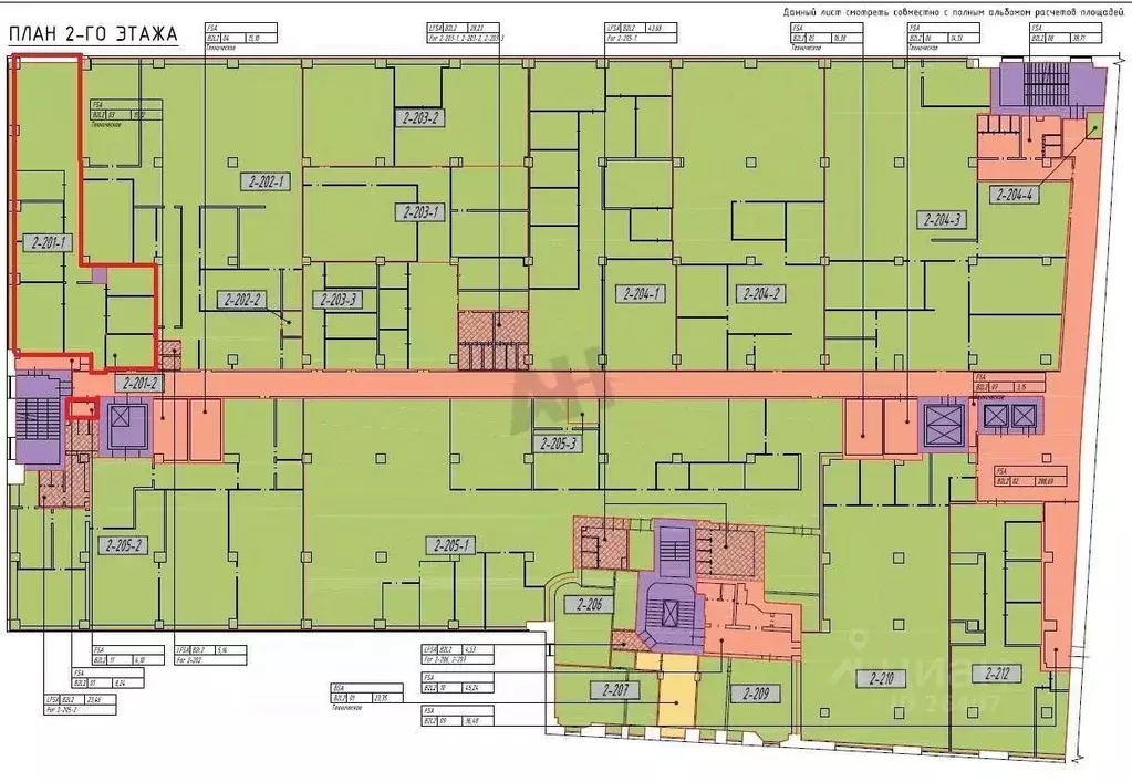 Офис в Москва Краснопролетарская ул., 16С2 (190 м) - Фото 1