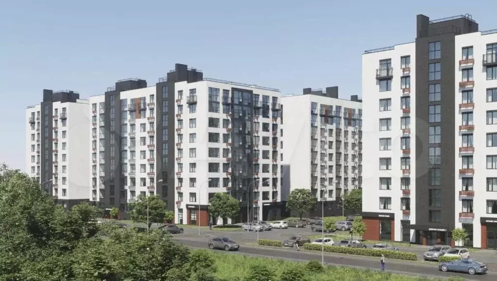 2-к. квартира, 59,6 м, 8/9 эт. - Фото 0