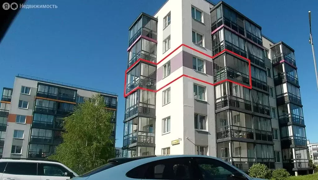 3-комнатная квартира: Всеволожск, проезд Берёзовая Роща, 3 (85.79 м) - Фото 1