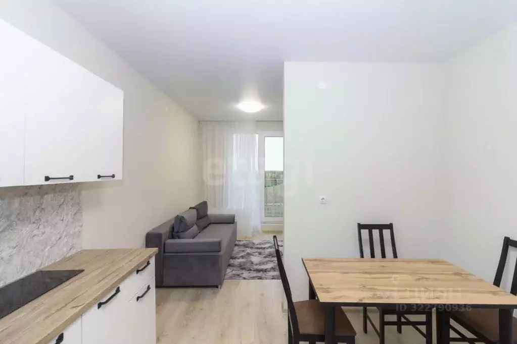 Студия Тюменская область, Тюмень ул. Геннадия Райкова, 19 (24.0 м) - Фото 2