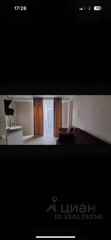 Студия Краснодарский край, Сочи Адлер жилрайон, ул. Фермерская, 24 ... - Фото 1