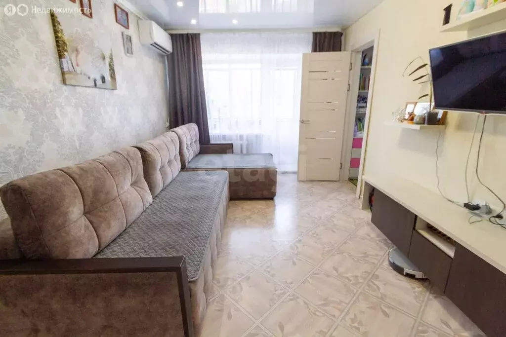 2-комнатная квартира: Ялуторовск, улица Ленина, 41 (42 м) - Фото 1