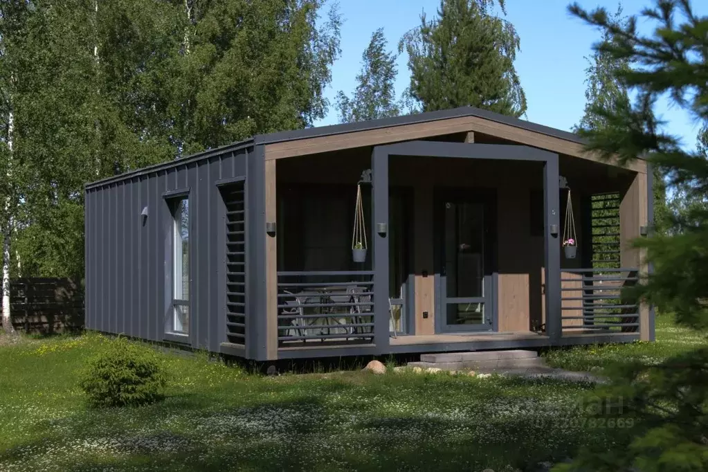 Дом в Ленинградская область, Приозерский район, Петровское с/пос, д. ... - Фото 1