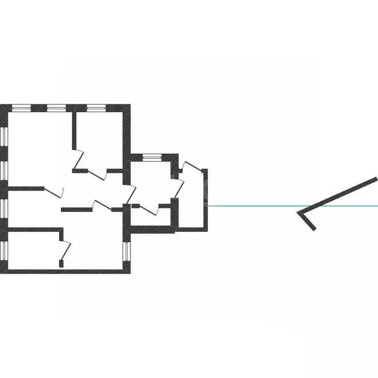 Дом в Белгородская область, Красногвардейский район, Ливенское с/пос, ... - Фото 2