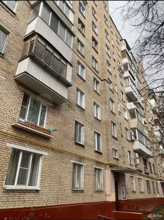 2-к. квартира, 34,4 м, 8/9 эт. - Фото 1