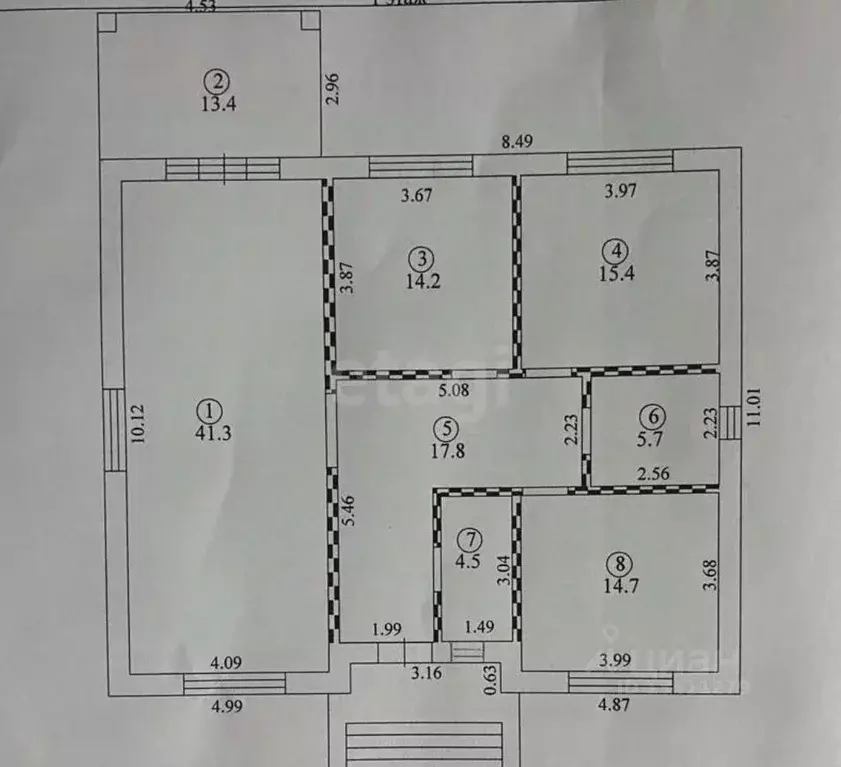 Дом в Белгородская область, Белгородский район, Ериковское с/пос, с. ... - Фото 1