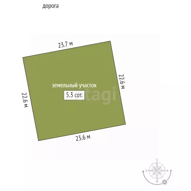 Участок в Ростовская область, Багаевский район, Манычское с/пос, ... - Фото 2