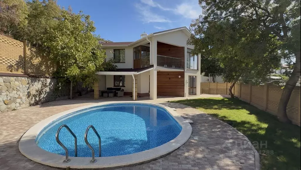 Дом в Крым, Ялта муниципальный округ, Гаспра пгт ул. Лесная (163 м) - Фото 1