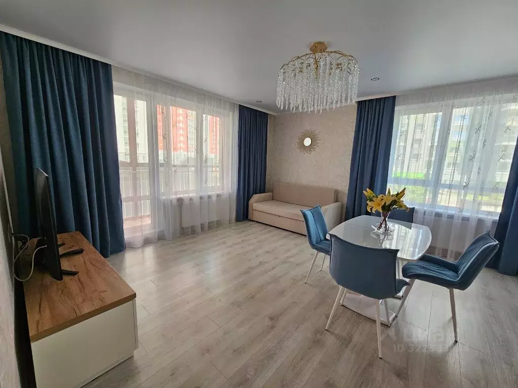 3-к кв. Татарстан, Казань ул. Аметьевская магистраль, 18к3 (73.6 м) - Фото 1