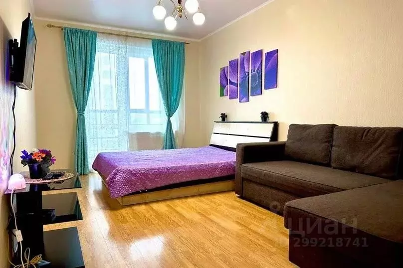 1-к кв. Татарстан, Казань ул. Сибгата Хакима, 44 (45.0 м) - Фото 1