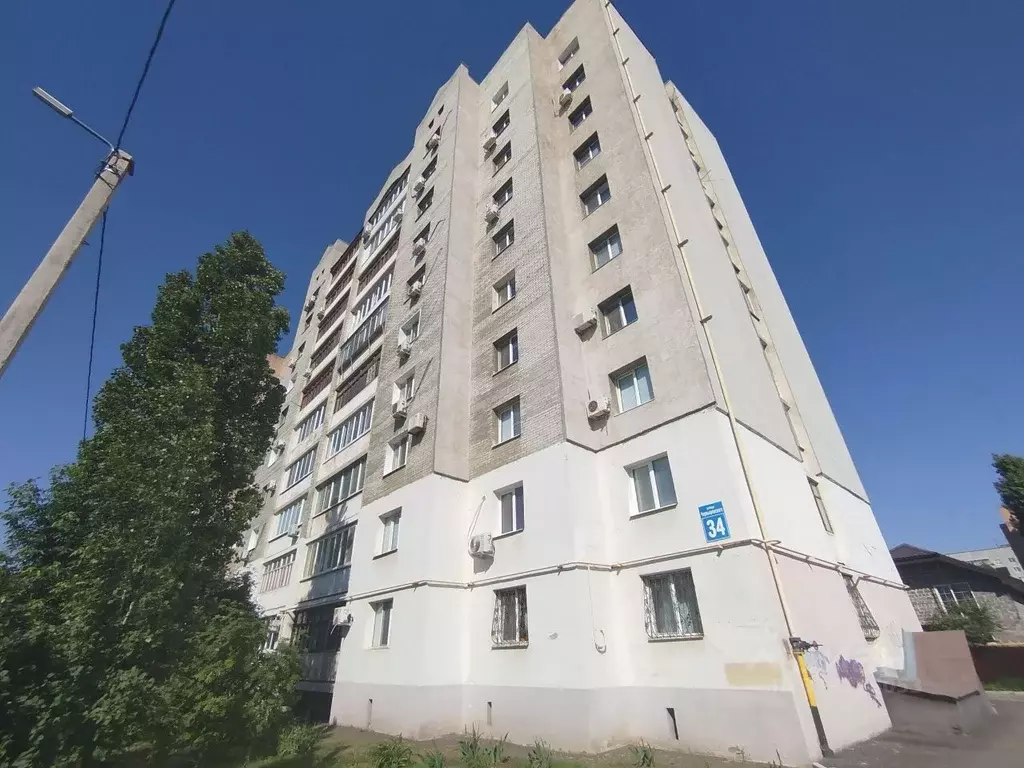 2-к кв. Оренбургская область, Оренбург ул. Чернышевского, 34 (62.4 м) - Фото 1