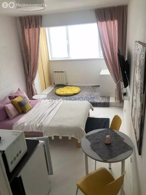 Квартира-студия: Афонино, улица Красная Поляна, 7 (23.1 м) - Фото 0