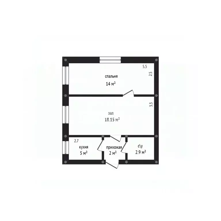 2-к кв. Дагестан, Дербент ул. Кобякова, 88 (44.0 м) - Фото 2